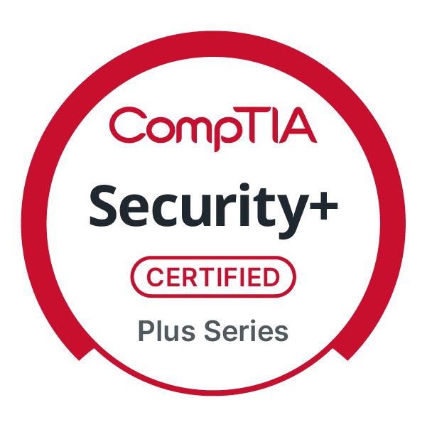 CompTIA Security Plus certification
